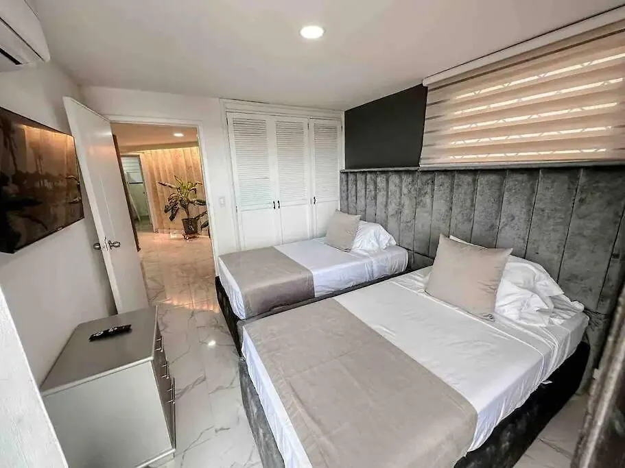 Moderno Apartamento Frente Al Mar En Cartagena
