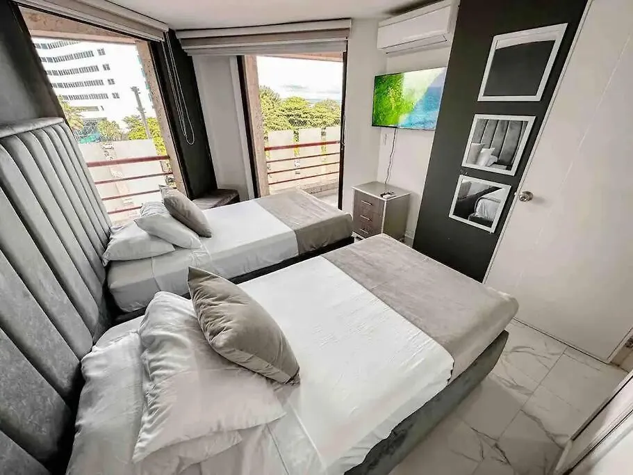 Moderno Apartamento Frente Al Mar En Cartagena