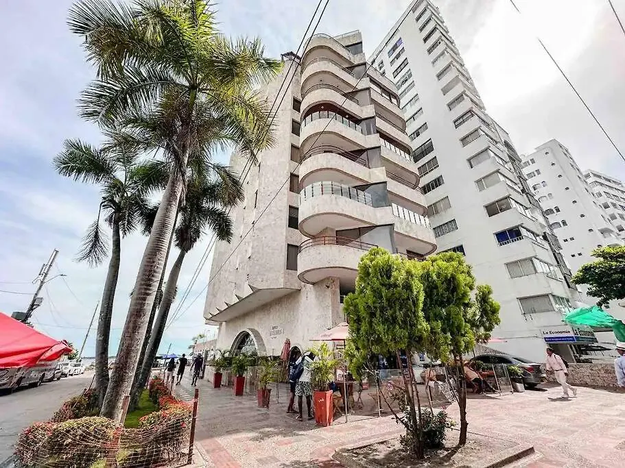 Moderno Apartamento Frente Al Mar En Cartagena