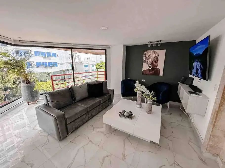 Moderno Apartamento Frente Al Mar En Cartagena